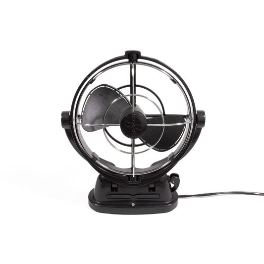 Ventilator mit Metallhaltestreifen