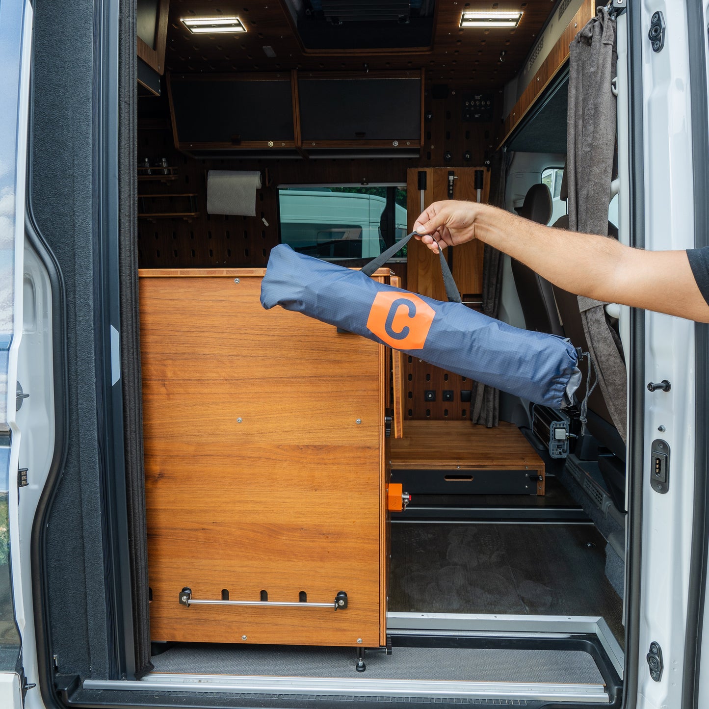 CargoClips Mobile Duschkabine