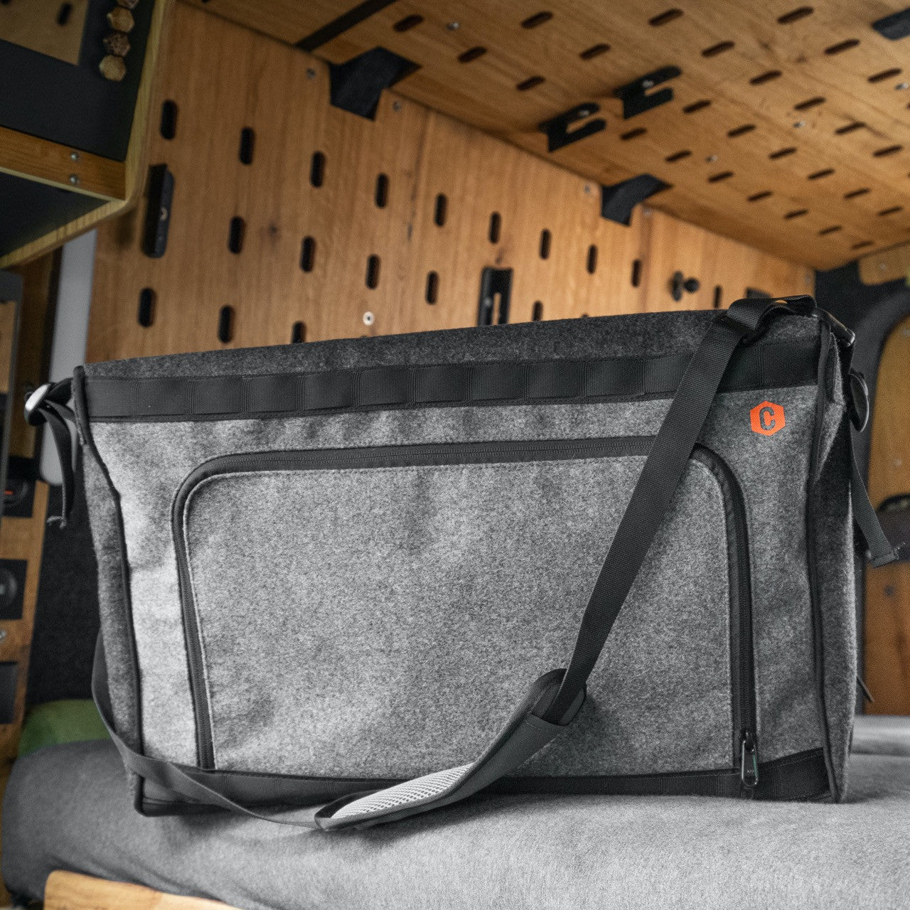 Cargo Soft Box 50 cm in Schurrwolle